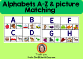 Alphabet and picture matching