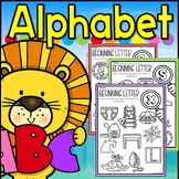 Alphabet beginning sounds color