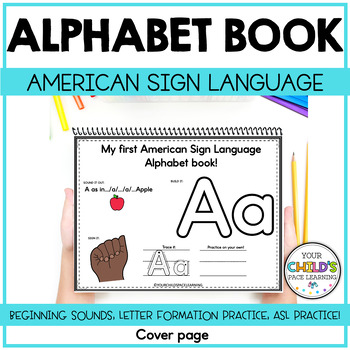Preview of ASL Alphabet book
