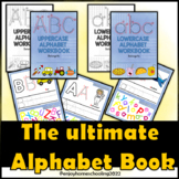 Alphabet book (upper&lower case alphabet)