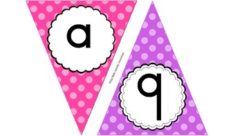 Preview of Alphabet bunting