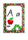 Alphabet cards wall