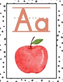 Alphabet cards with correct letter sounds