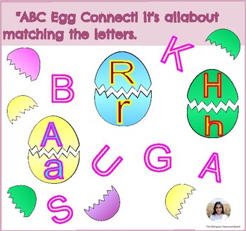 Preview of Alphabet egg matching