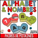 Alphabet et nombres jusqu'à 20 - Thème hiver - French Alph