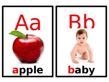 Preview of Alphabet flashcards to Barbara Milne song (Do you know these Letter Sounds?)
