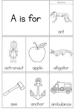 Logical printable worksheet alphabet beginning sounds flip book in