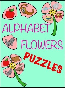 Preview of Alphabet flowers