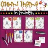 Alphabet in Spanish - Otomi Theme