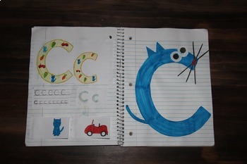 Alphabet interactive notebook and letter crafts sampler by 3 Sweet Peas