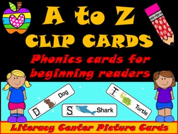 Preview of Alphabet picture word cards 