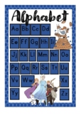 Alphabet poster Frozen theme