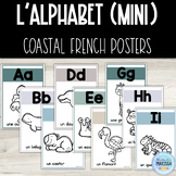 Mini Alphabet Posters: Coastal (French)