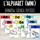 Mini Alphabet Posters: Rainbow (French)