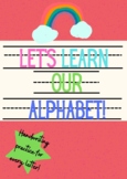 Alphabet practice