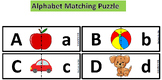 Alphabet puzzle flashcards
