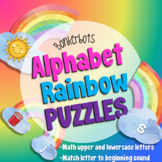 Alphabet puzzles (Rainbow beginning sounds)