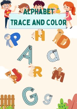 Preview of Alphabet  trace and color