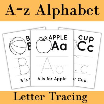 Alphabet tracing ABC Handwriting Practice Pages | SOR Aligned | TPT