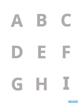 Preview of Alphabet tracing. Capital and small letters.