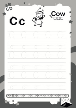 Alphabet tracing letters worksheets - Morning Work Back to School