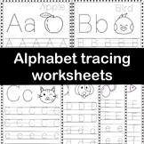 Alphabet tracing worksheets