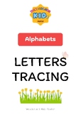 Alphabet with uppercase and lowercase - Letter Tracing Book