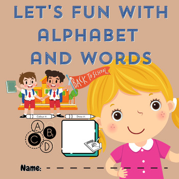 Preview of Alphabet & words Handwriting Practice | Writing & words Tracing