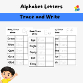 AlphabetTracing Sheet / ABC Tracing / Handwriting Practice .