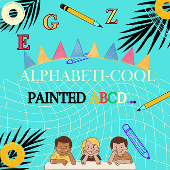 Preview of Alphabeti-cool, Painted ABCD