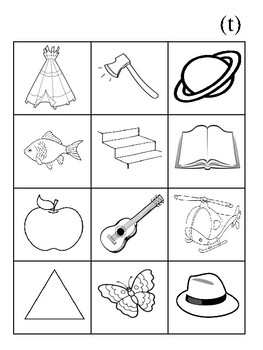 Alphabetic Phonics Schedule I Spelling Picture Pages by Gina Underwood