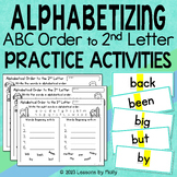 ABC Order | Alphabetize to the Second Letter in Words