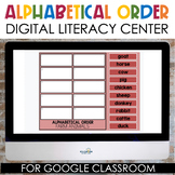 Alphabetical Order Digital Literacy Center for Google Clas