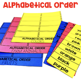 Alphabetical Order Mats | ABC Order - 1st Grade Literacy C