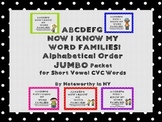 CVC Words Alphabetical Order JUMBO Pack