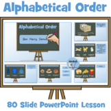 Alphabetical Order: PowerPoint Lesson