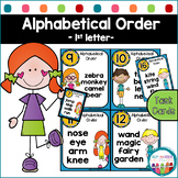 Alphabetical Order Worksheets