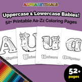 Alphabetimals™ Uppercase & Lowercase Babies! 52+ Printable
