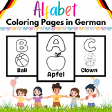 Alphabets Coloring Pages in German for Kids-26 Printables 