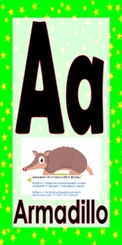 Preview of Alphabets Display - Animals (Uncommon)