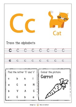 Alphabets Writing by Baby Fun School | Teachers Pay Teachers