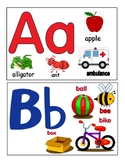 Alphabets and pictures