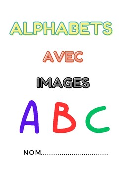 Preview of Alphabets avec images