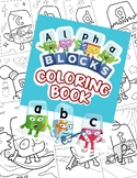 Alphablocks Coloring Pages (PDF Printables)