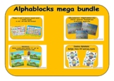Alphablocks bundle - Word family games, sound mats and peg boards