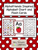 Alphafriends Inspired Alphabet Chart and Flashcards