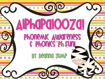 Alphabet Alphapalooza Phonemic Awareness and Phonics Fun