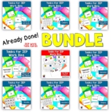 Already Done! Task Boxes for IEP Work Bins- BUNDLE