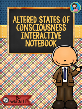 Preview of Altered States of Consciousness Interactive Notebook