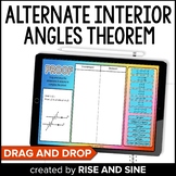 Alternate Interior Angles Theorem Proof Digital Activity